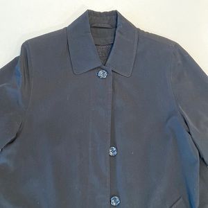 Mid-length Regency Park Rain Jacket, Size M